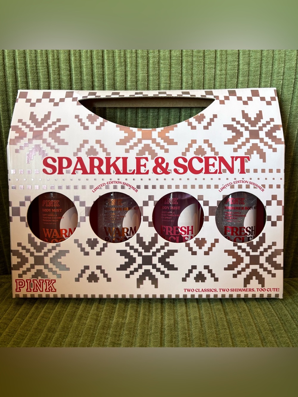New VS Pink ‘Sparkle & Scent’ Body Mist Gift Set